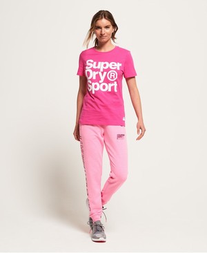 Superdry Core Sport Női Sportruházat Rózsaszín | NYFAE6542